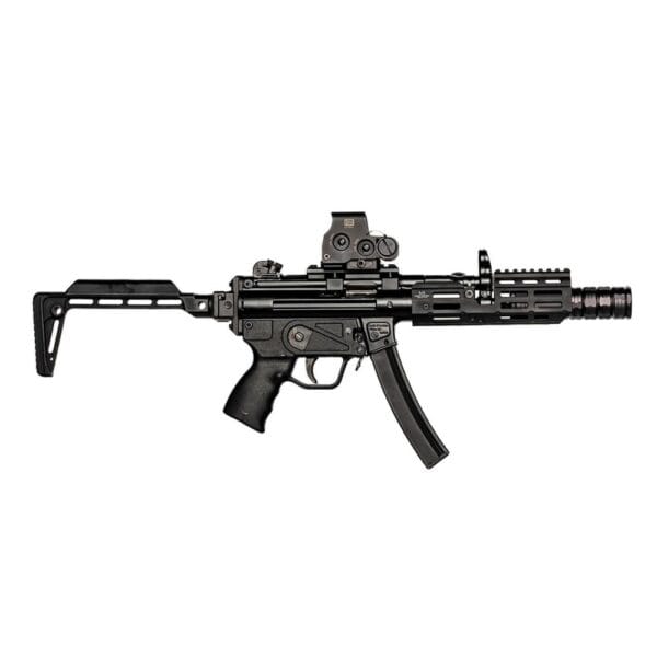 MIDWEST INDUSTRIES MINIMALISTIC SIDE FOLDING STOCK - BLACK - Image 4