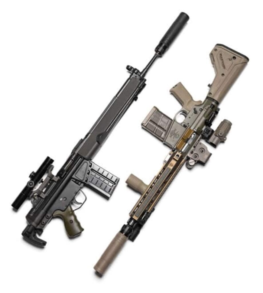 DEAD AIR SANDMAN X 7.62MM SUPPRESSOR - KEYMO / BLACK - Centerfire Reserve