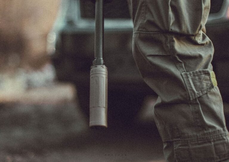 DEAD AIR SANDMAN X 7.62MM SUPPRESSOR - KEYMO / BLACK - Centerfire Reserve