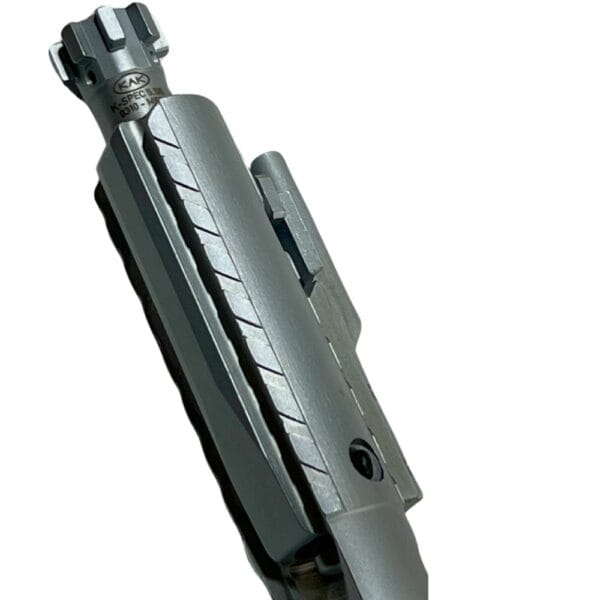 KAK K-SPEC ENHANCED 5.56MM AR15 DOWN VENT BOLT CARRIER GROUP - FULL CHROME - Image 2
