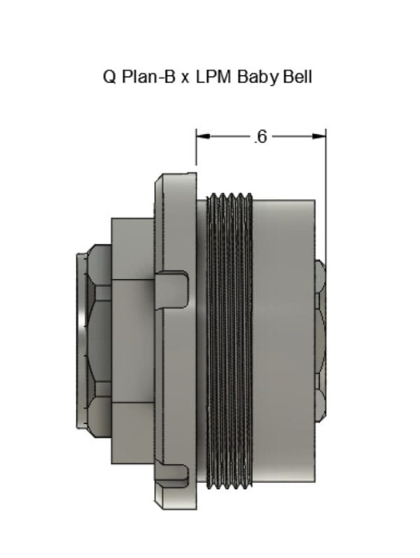 LIBERTY PRECISION MACHINE BABY BELL MUZZLE BRAKE - Image 8