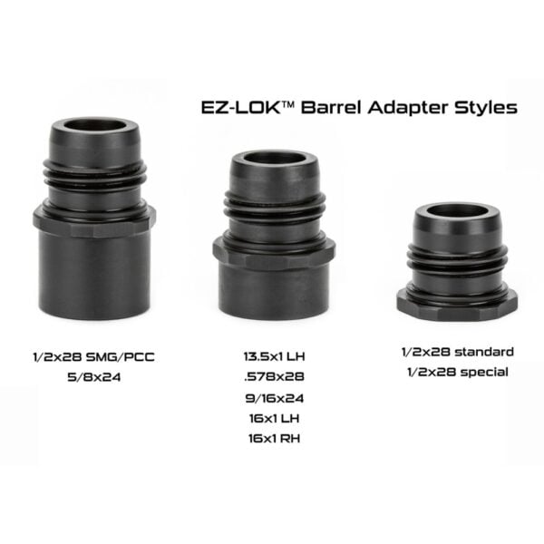 BARREL ADAPTER SIZES