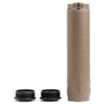 HUXWRX FLOW RANGE 36 TI SUPPRESSOR - DIRECT THREAD MOUNT - FDE